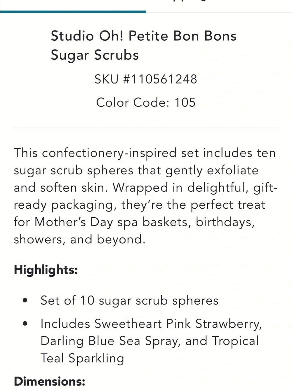 Anthropologie  Sparkling citrus salt scrubs